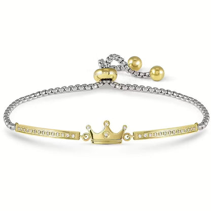 Bracciale Donna MILLELUCI Acciaio Gold Nomination