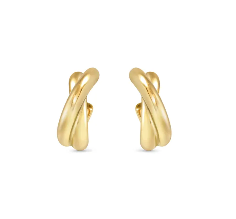 orecchini ecclettica intrecciati nomination