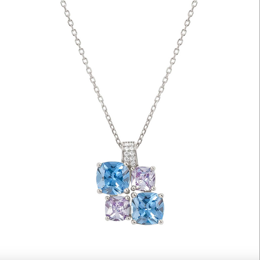 Collana COLOUR WAVE PENDENTE CON PIETRE Nomination