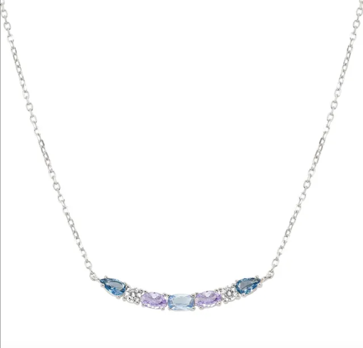 collana colour wave placca corta colorata nomination
