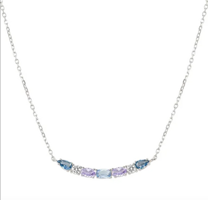 Collana COLOUR WAVE PLACCA CORTA COLORATA Nomination