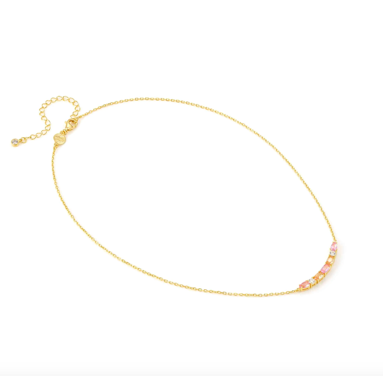 collana colour wave placca corta colorata nomination