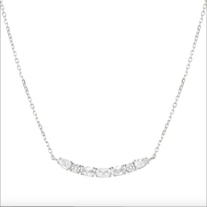 Collana COLOUR WAVE ZIRCONI BIANCHI Nomination