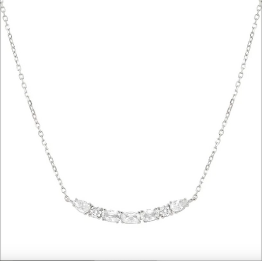 Collana COLOUR WAVE ZIRCONI BIANCHI Nomination
