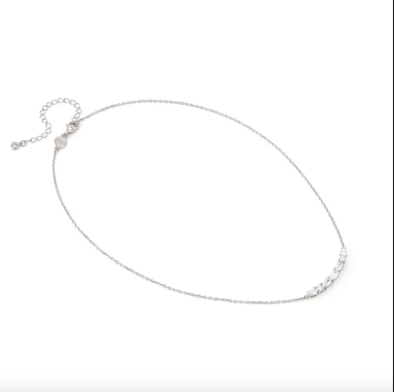 collana colour wave zirconi bianchi nomination