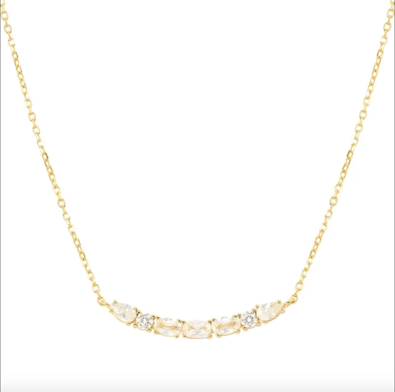 collana colour wave zirconi bianchi nomination