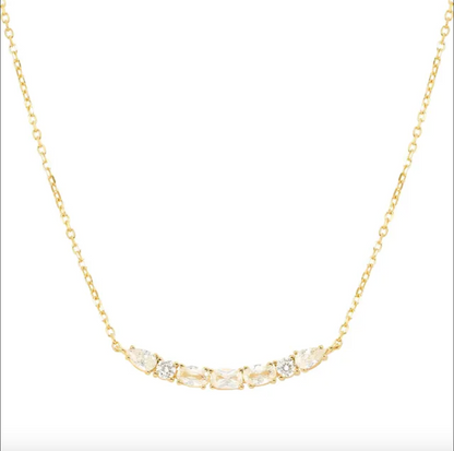 Collana COLOUR WAVE ZIRCONI BIANCHI Nomination