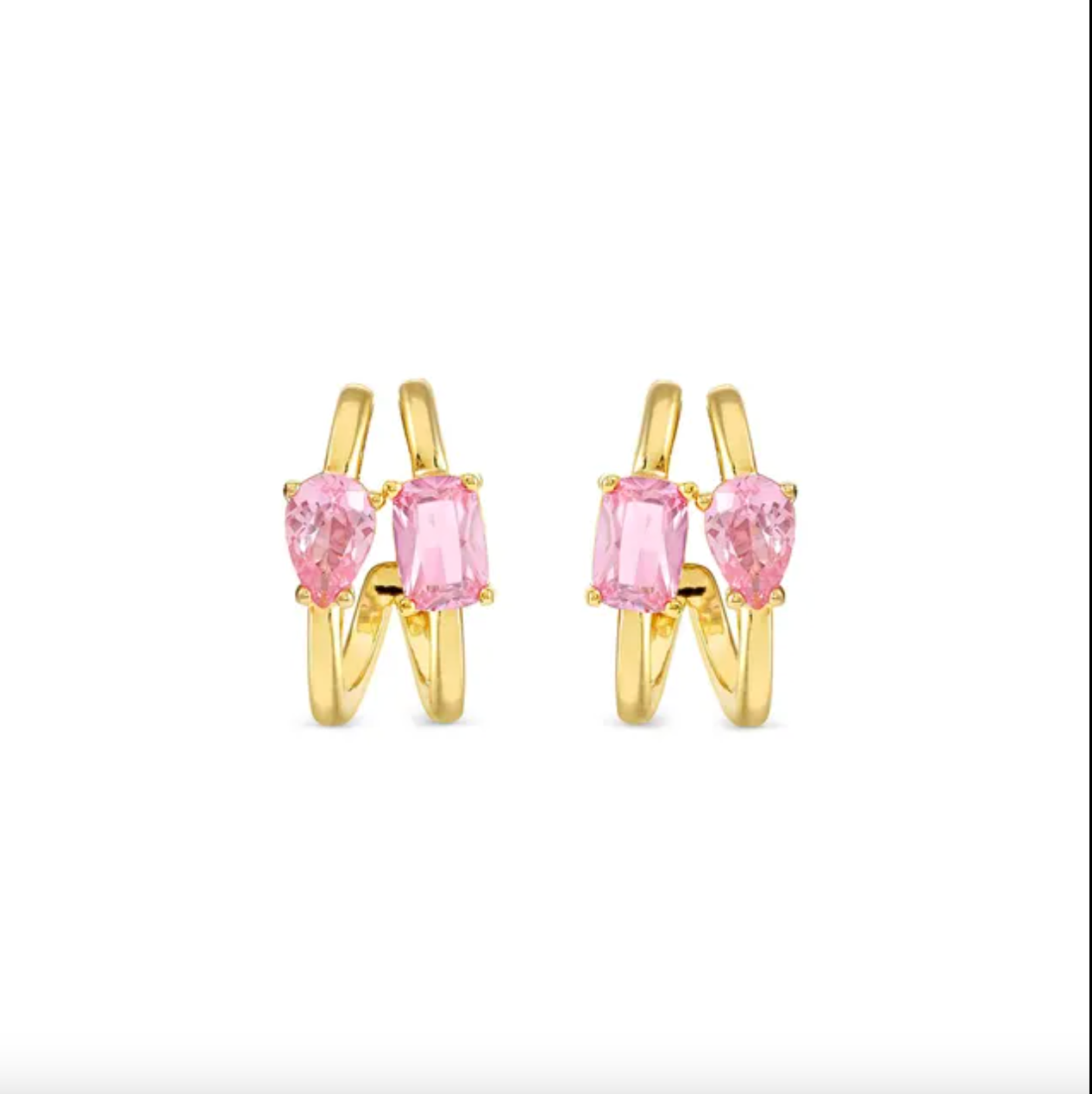 orecchini aurora colour wave rosa nomination