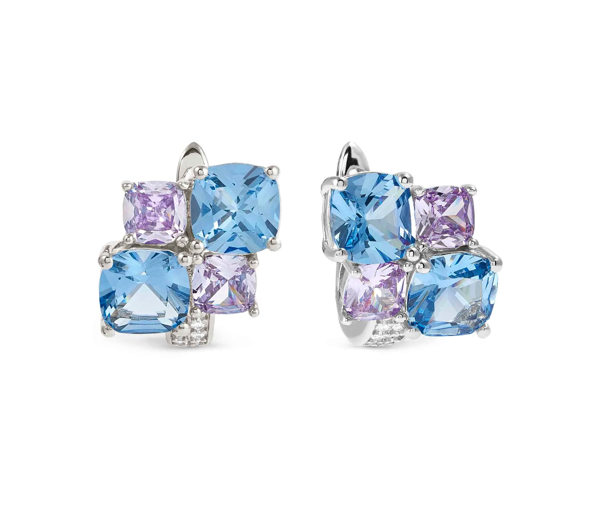 orecchini colour wave aurora 4pietre nomination