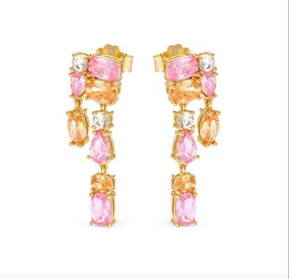 Orecchini COLOUR WAVE AURORA PENDENTI MIXED Nomination