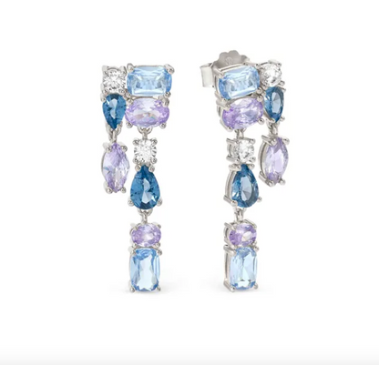 Orecchini COLOUR WAVE AURORA PENDENTI MIXED Nomination