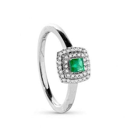 anello donna bagliori smeraldo salvini