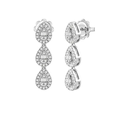 Orecchini donna MAGIA 3 MODULI GOCCIA Salvini