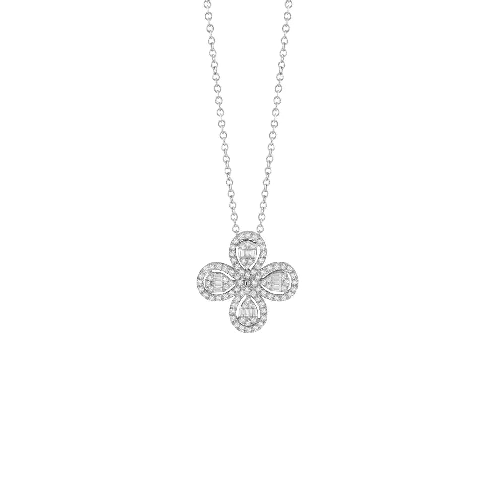 collana donna magia quadrifloglio salvini