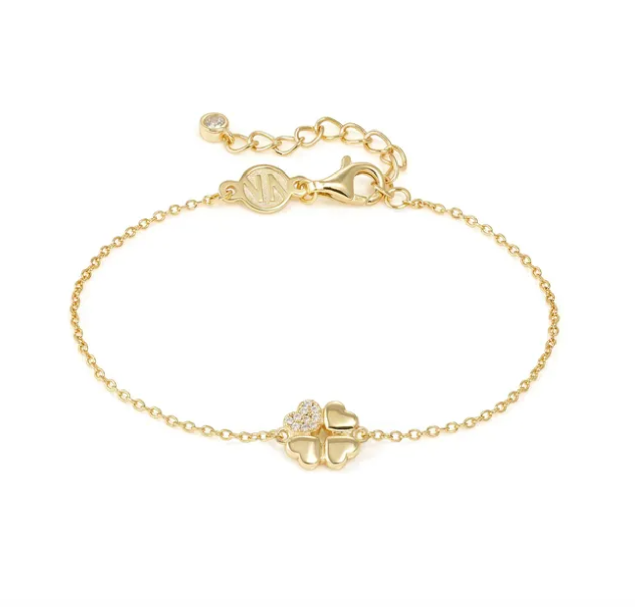 bracciale donna petit sparkle quadrifoglio nomination