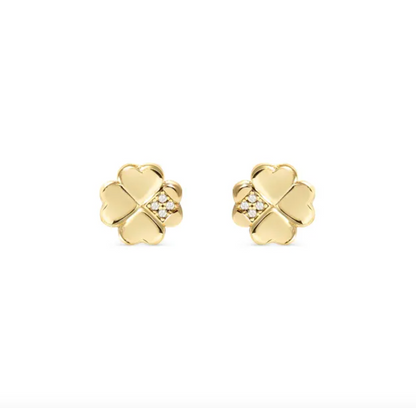 Orecchini PETIT SPARKLE QUADRIFOGLIO Nomination