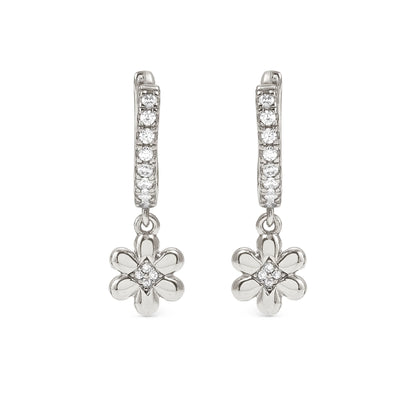 Orecchini a cerchio PETIT SPARKLE FIORE Nomination