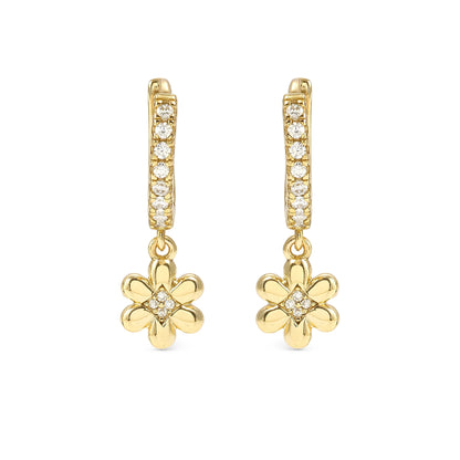 Orecchini a cerchio PETIT SPARKLE FIORE Nomination