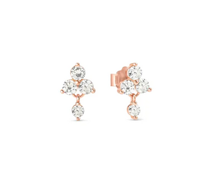 Orecchini a lobo LIFE BOUQUET Nomination