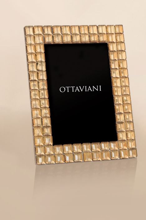 Portafoto CRISTALLO AMBRA Ottaviani