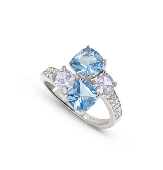 Anello COLOUR WAVE AURORA PIETRE COLORATE Nomination