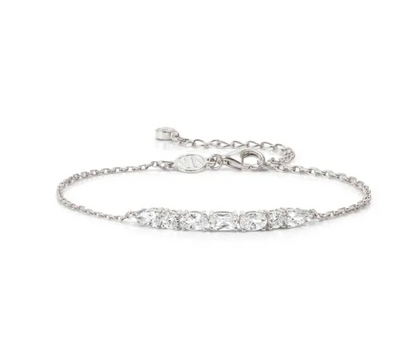 Bracciale COLOUR WAVE AURORA ZIRCONI BIANCHI Nomination