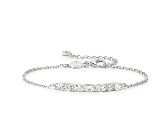 Bracciale COLOUR WAVE AURORA ZIRCONI BIANCHI Nomination