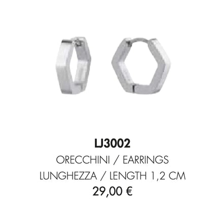 Orecchini Donna ESAGONALI Liu Jo