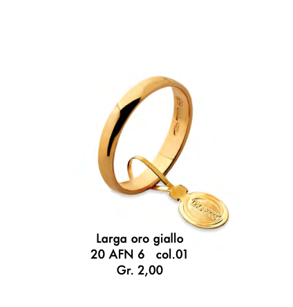 fede nuziale larga gr.2 unoerre