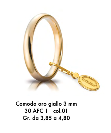 fede comoda 3mm unoerre