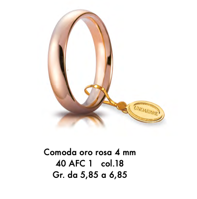 fede comoda 4mm unoerre