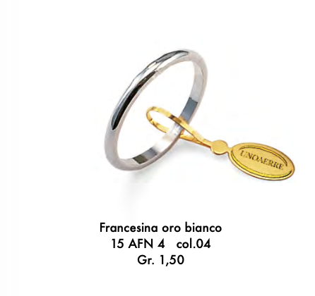 fede francesina 1,5gr unoerre